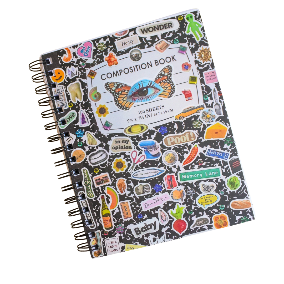 sticker storybook journal