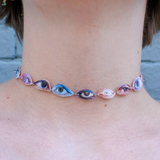 upload your own eyes ~ choker necklace