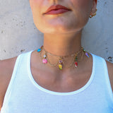 loopty loop charmie necklace - pick your picto-charms™