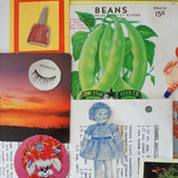 vintage *mystery* collage kit