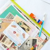 vintage *mystery* collage kit