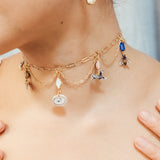 loopty loop charmie necklace - pick your picto-charms™