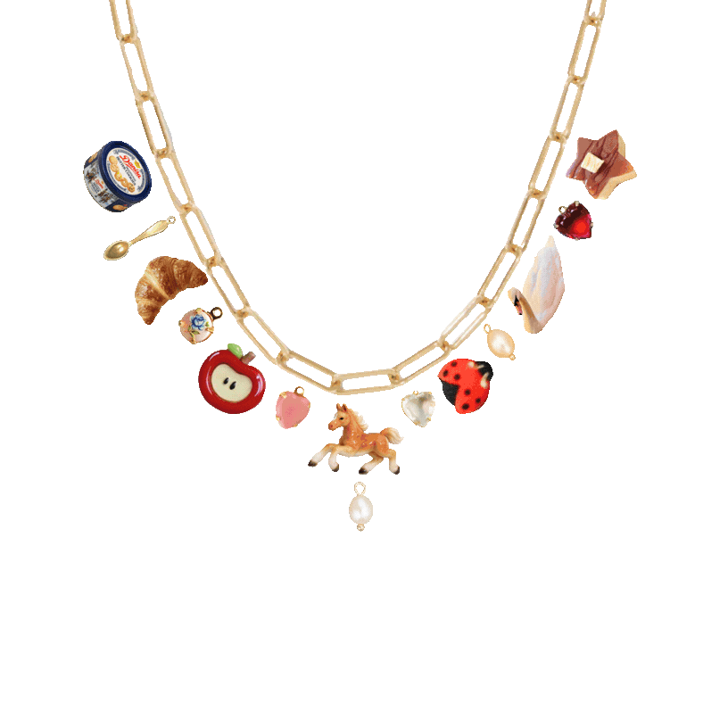 dear diary charmie necklace - pick your picto-charms™ – Haricot Vert