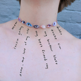 upload your own eyes ~ choker necklace