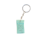 write your own ~ between the lines keychain