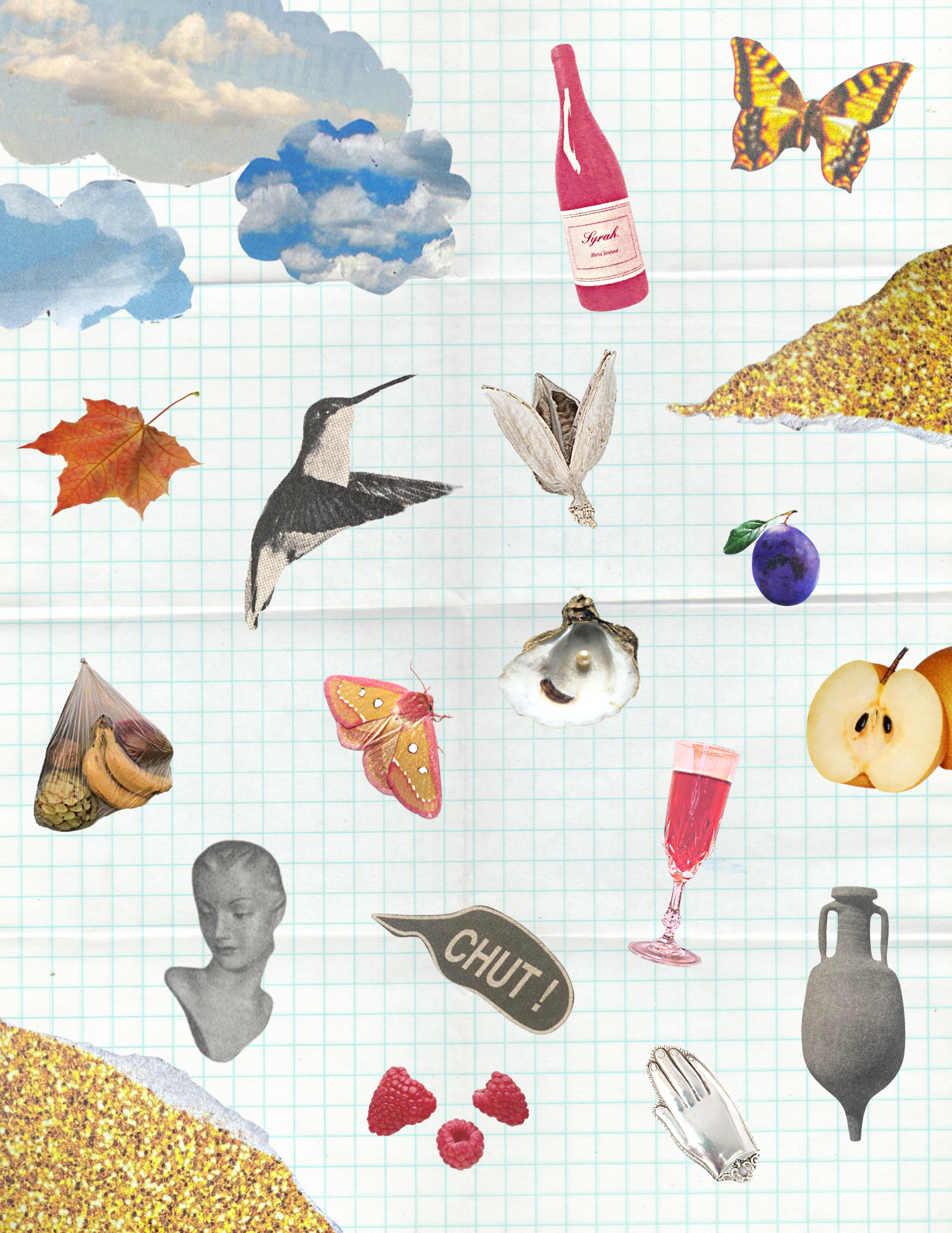Collage Kit #2 — Break in the Clouds