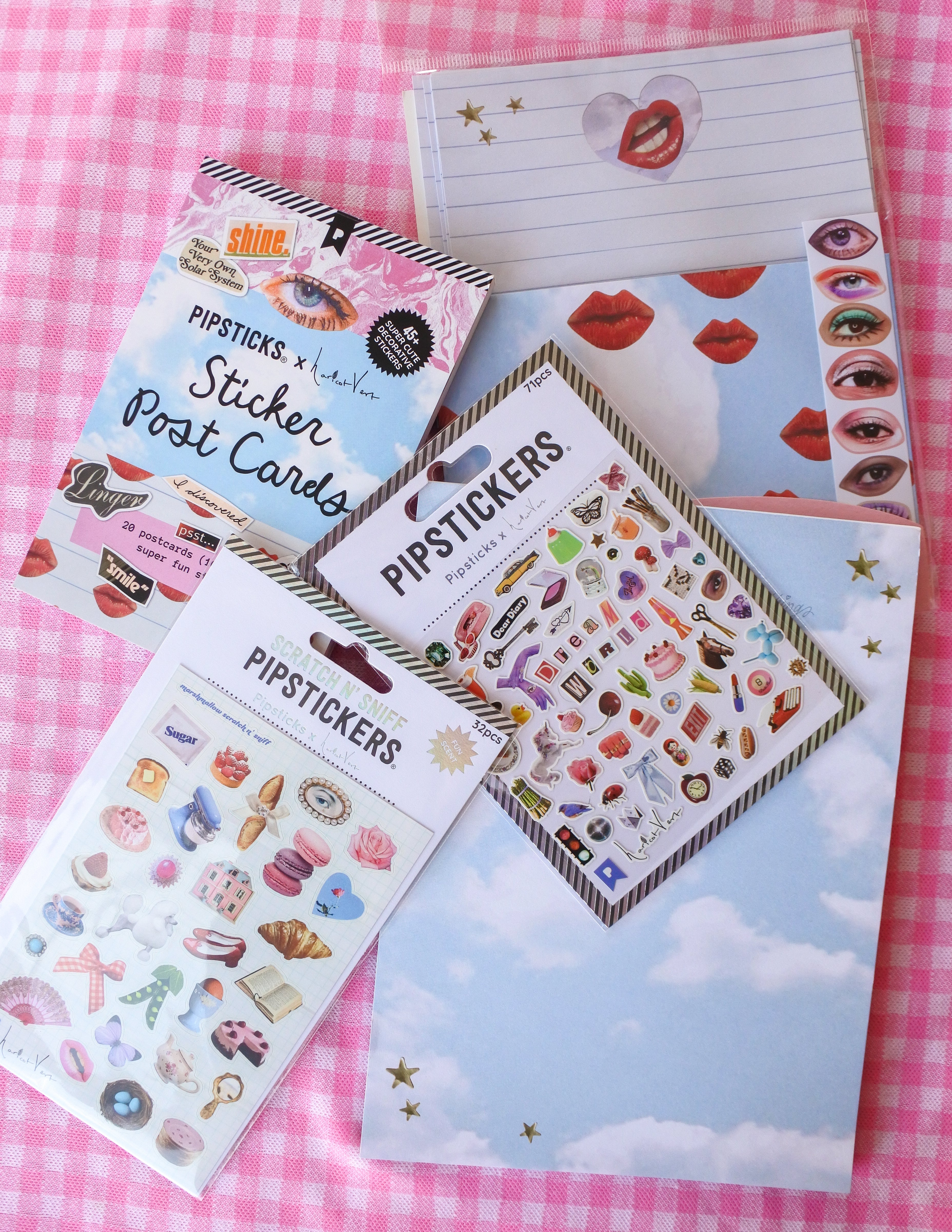 pipsticks x haricot vert - your dream stationery collab