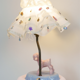 1/1 little lamb vintage lamp