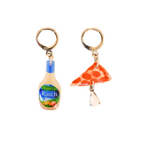 pizza date dangle set