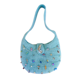 1/1 cyan critters bag ~ sample sale