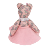 1/1 pink lady teddy bear pillow