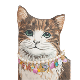 1/1 all dressed up cat pillow