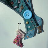 1/1 itty bitty stocking ornament