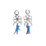 1/1 star-crossed lovers dangles - poppy langridge x hv