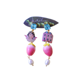 1/1 dollhouse dream dangle earrings - hv x nail restaurant