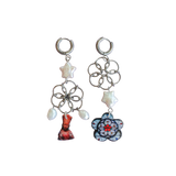 1/1 stained glass dangles - poppy langridge x hv