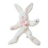 1/1 white bunny plush