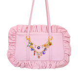 1/1 draped in pink bag - hv x baggy london