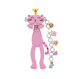1/1 pink kitty bookmark