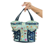 1/1 strapped in corset bag - fashion show