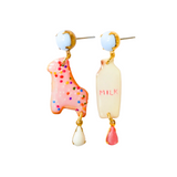 milk & cookies dangle set