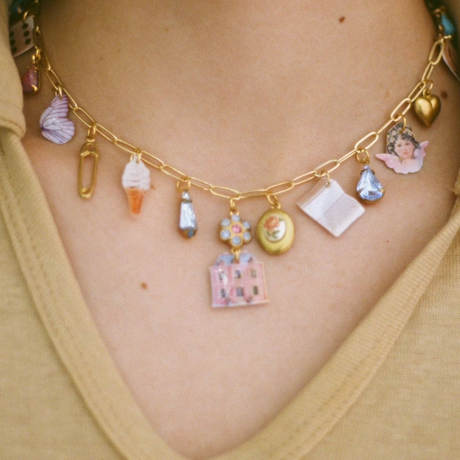 “Dear Diary” Charmie Necklace - Pick Your Picto-Charms™