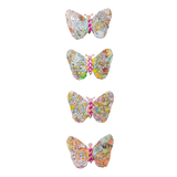 1/1 bedazzled butterfly barrettes