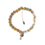 1/1 salty skin button necklace