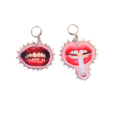 1/1 don't bite earrings - raw honey lover x hv
