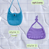 fuzzy feelings blank charmie bag