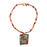 1/1 sunset at sea necklace