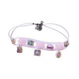 1/1 precious in pink beaded choker
