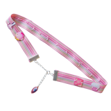 1/1 flora & stripes ribbon choker