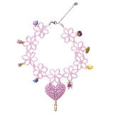 1/1  j'adore beaded flower necklace