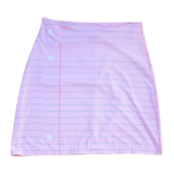 1/1 dear diary skirt w/ zipper ~ sample sale