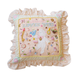 1/1 grandma loves you vintage pillow