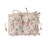 1/1 rosy posy fabric photo album purse