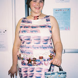 1/1 strapped in corset bag - fashion show