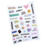 sentimental snippets picto-stickers