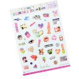 in my teenage bedroom picto-sticker sheet