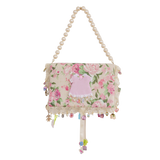 1/1 rosy posy fabric photo album purse