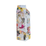1/1 waxing poetic decoupage milk carton