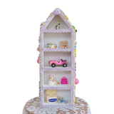 1/1 little house of trinkets assemblage curiosity cabinet