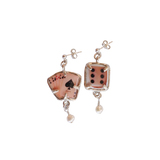 1/1 playing games earrings - hv x vegevedge