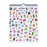 pipsticks x hv collab part deux - wall calendar 2027