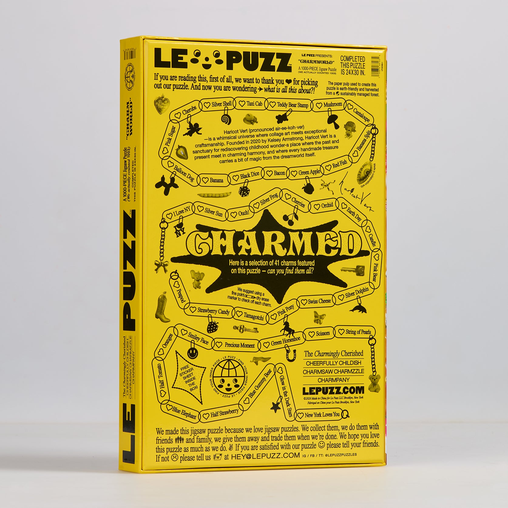 charmworld puzzle - hv x le puzz – Haricot Vert