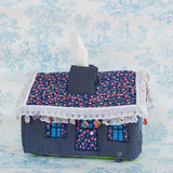 1/1 navy tissue box holder