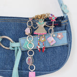 1/1 whimsical doll vintage brooch