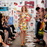 1/1 dripped down cage bag - fashion show
