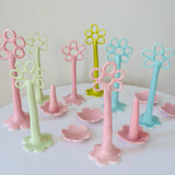 1/1 cloverceramics flower ring holder